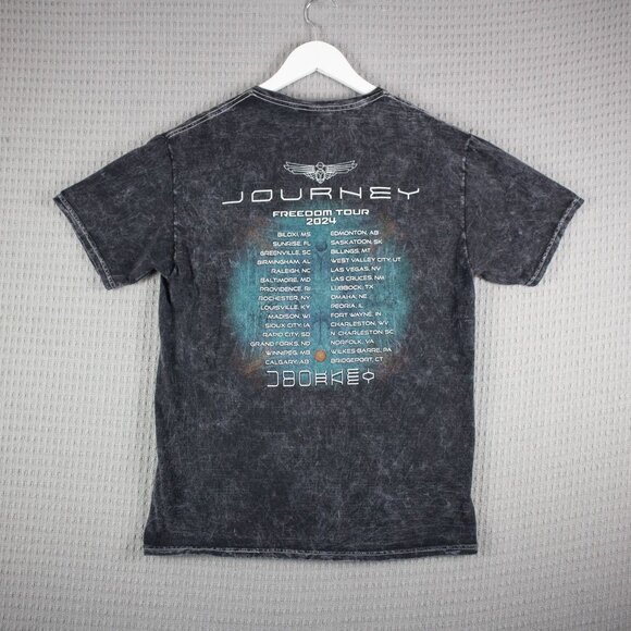 Journey Freedom Tour 2024 Band Tee Mens Medium - Picture 2 of 7